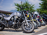 教習バイクの写真