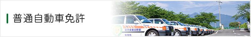 普通自動車免許